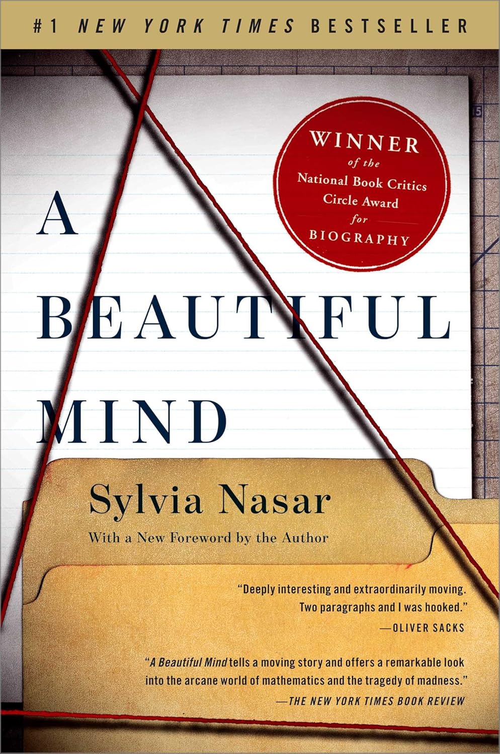 A Beautiful Mind book cover Sylvia Nasar 1998
