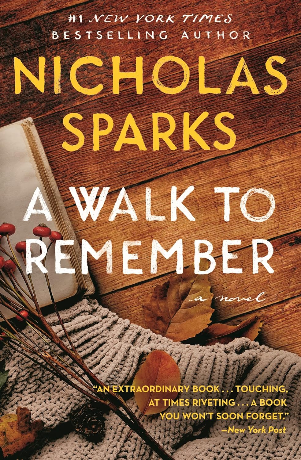A Walk to Remember book cover