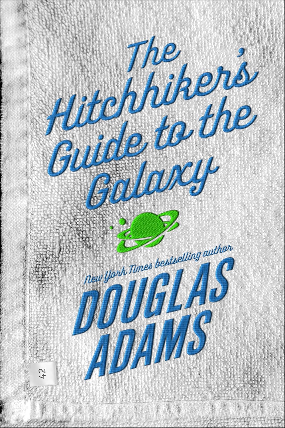 The Hitchhiker's Guide to the Galaxy book cover Douglas Adams 1979