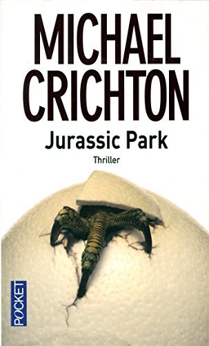 Jurassic Park book cover