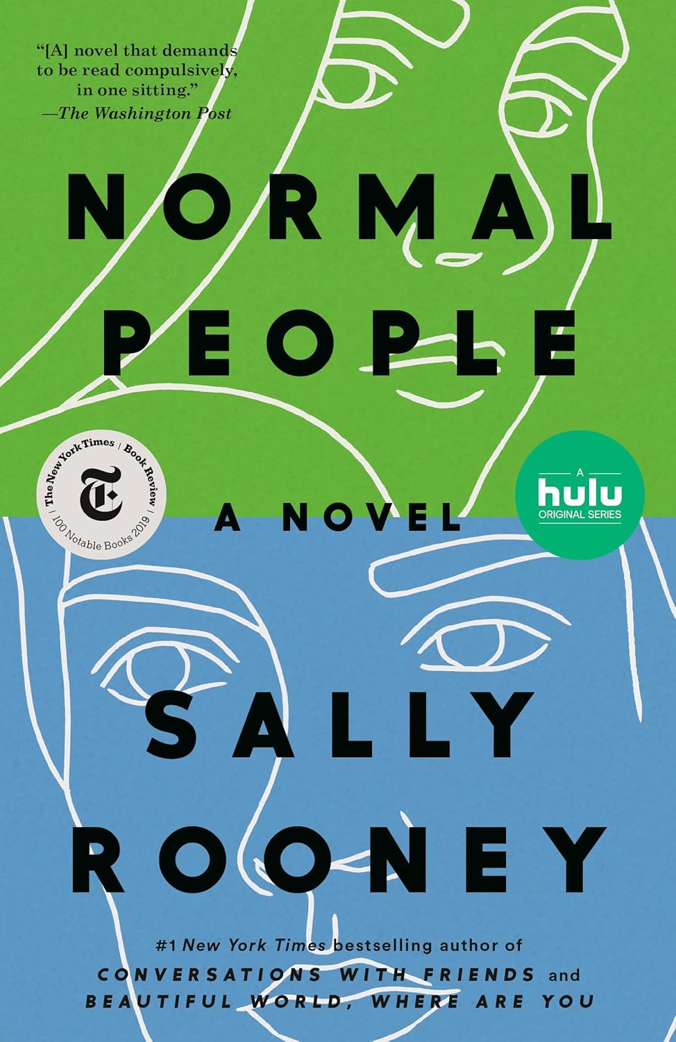 Normal People book cover Sally Rooney 2018