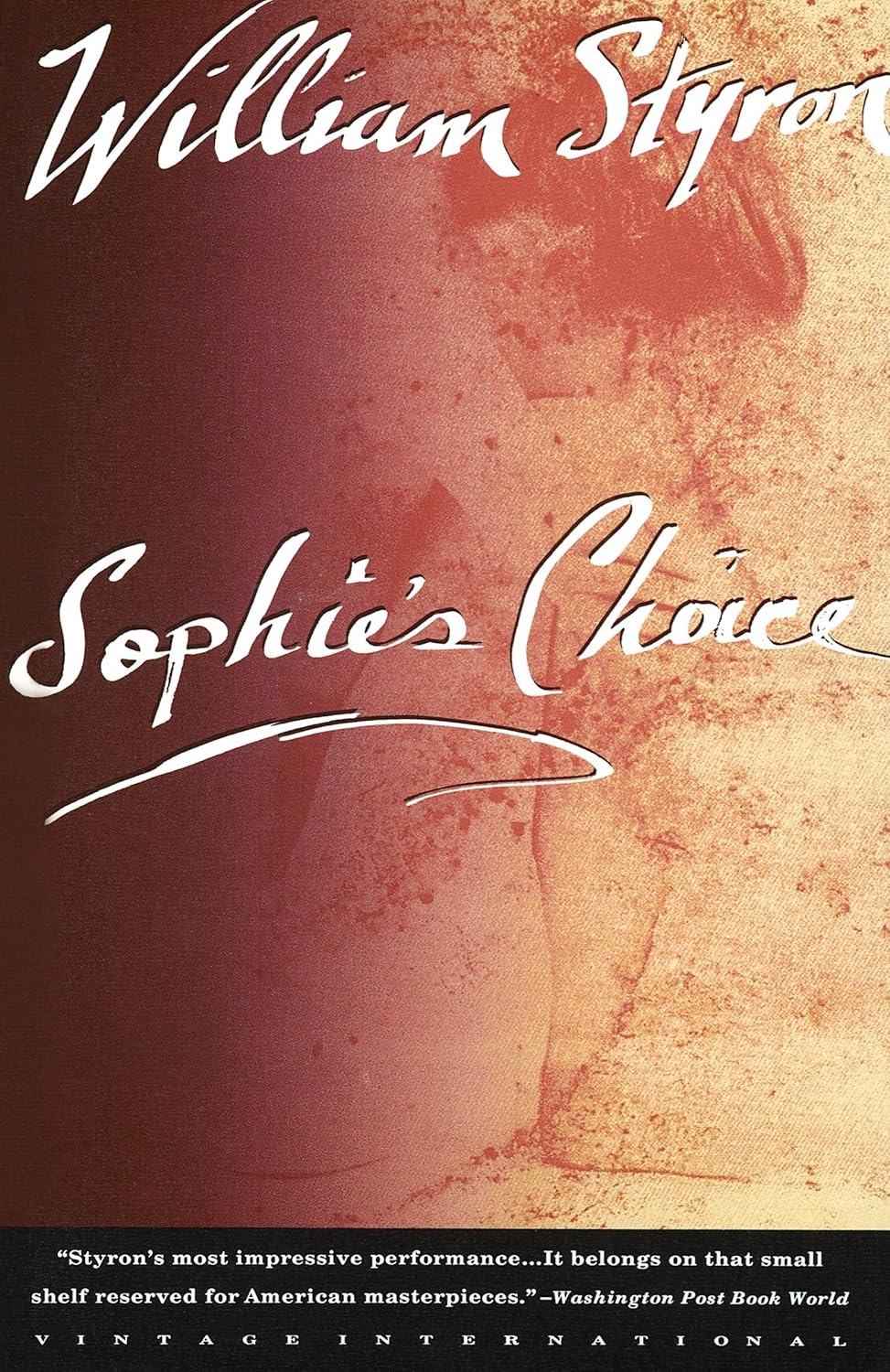 Sophie's Choice book cover William Styron 1979