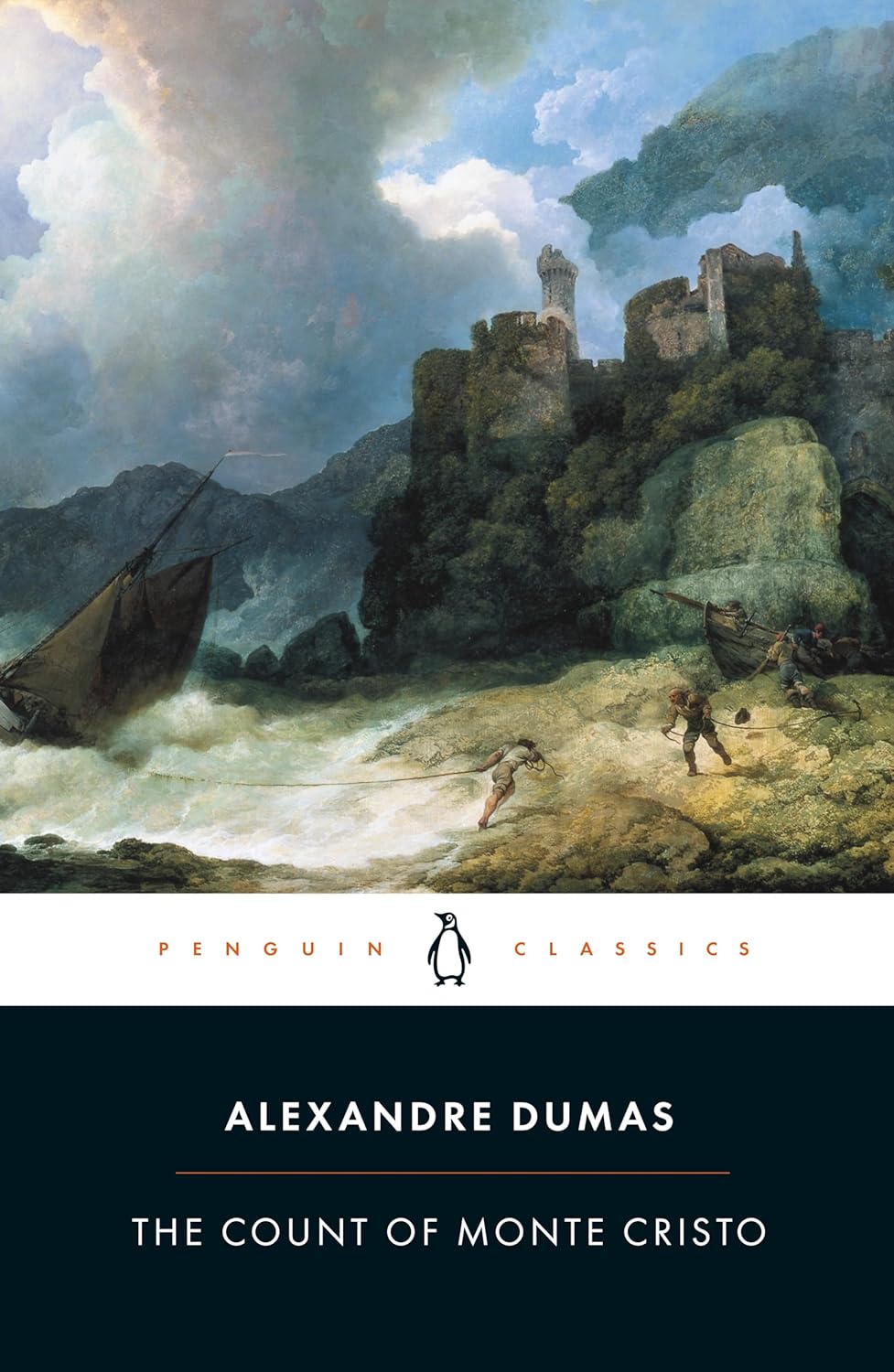 The Count of Monte Cristo book cover by Alexandre Dumas
