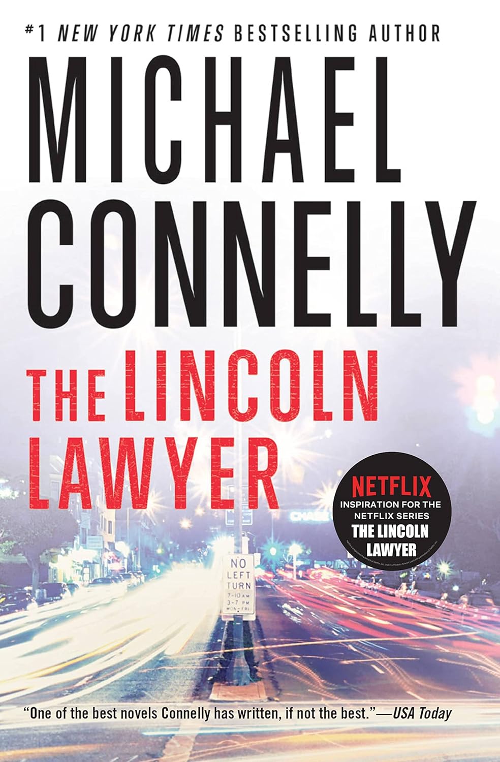 The Lincoln Lawyer book cover