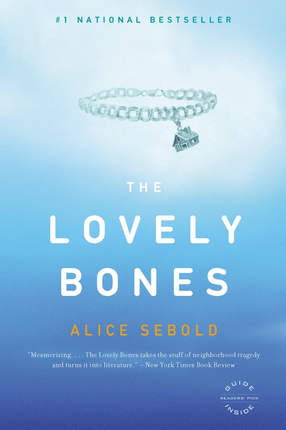The Lovely Bones book cover Alice Sebold 2002
