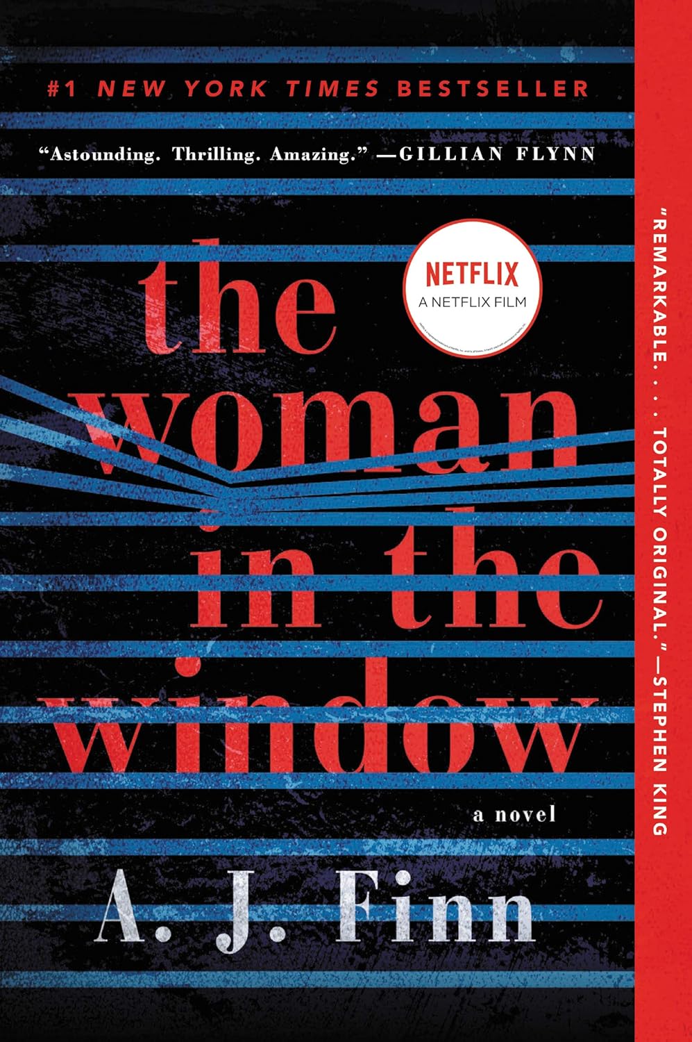 The Woman in the Window book cover A.J. Finn 2018