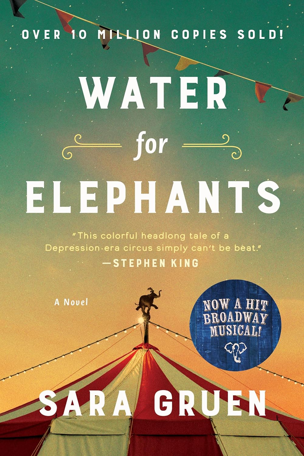 Water for Elephants book cover Sara Gruen 2006