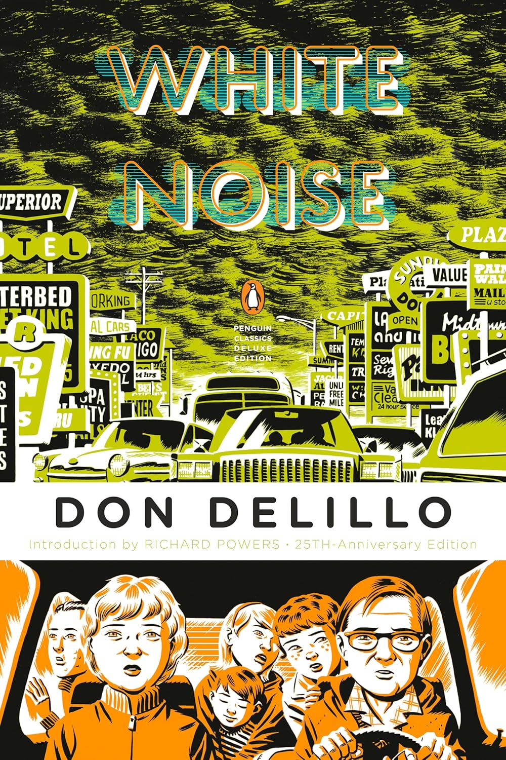 White Noise book cover Don DeLillo 1985